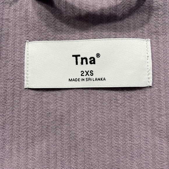 TNA Lavender Dixon Cropped Corduroy Jacket Sz-2XS - Picture 6 of 8